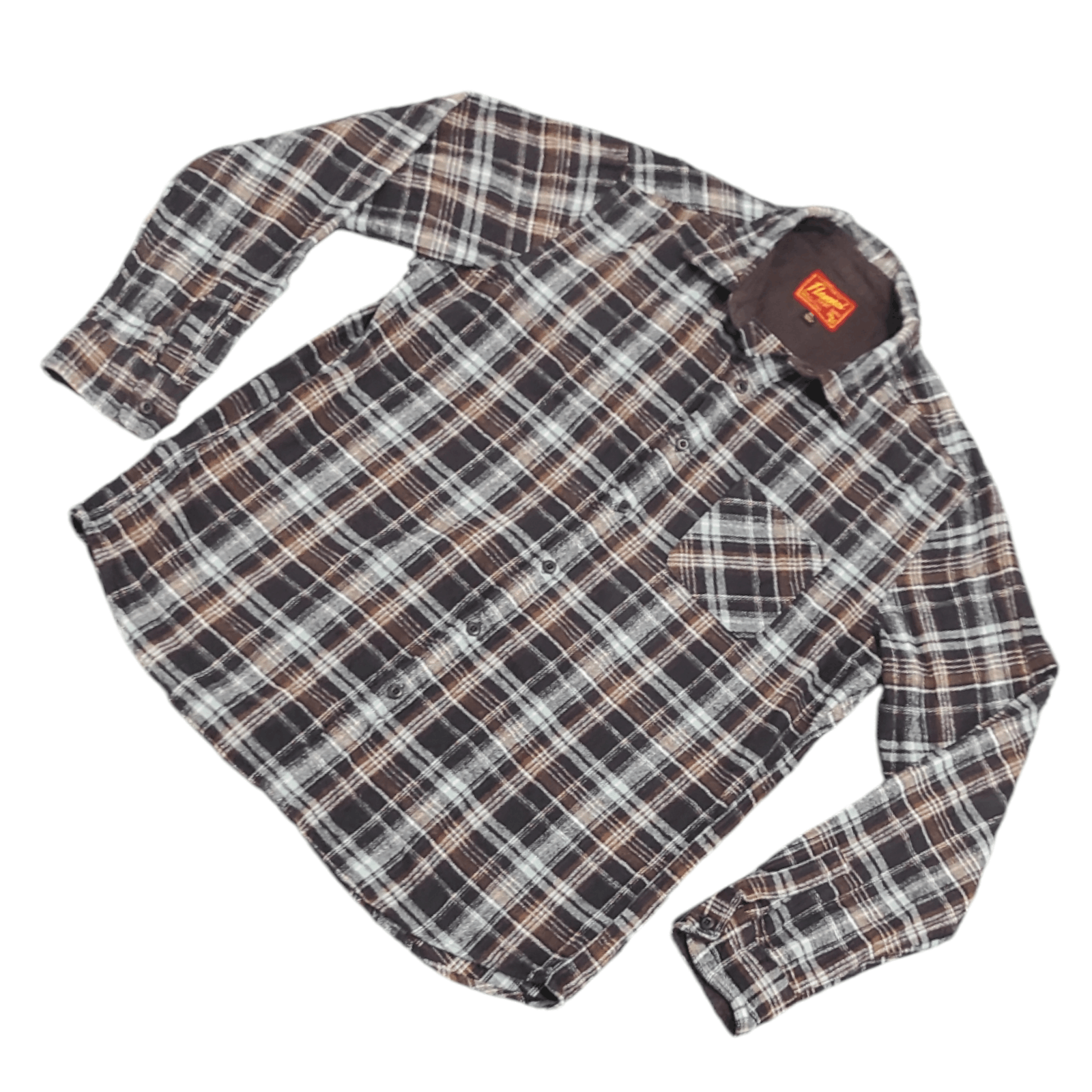 Flannel × Japanese Brand × Uniqlo Vintage Checkered Flannel Size US M / EU 48-50 / 2 - 2 Thumbnail