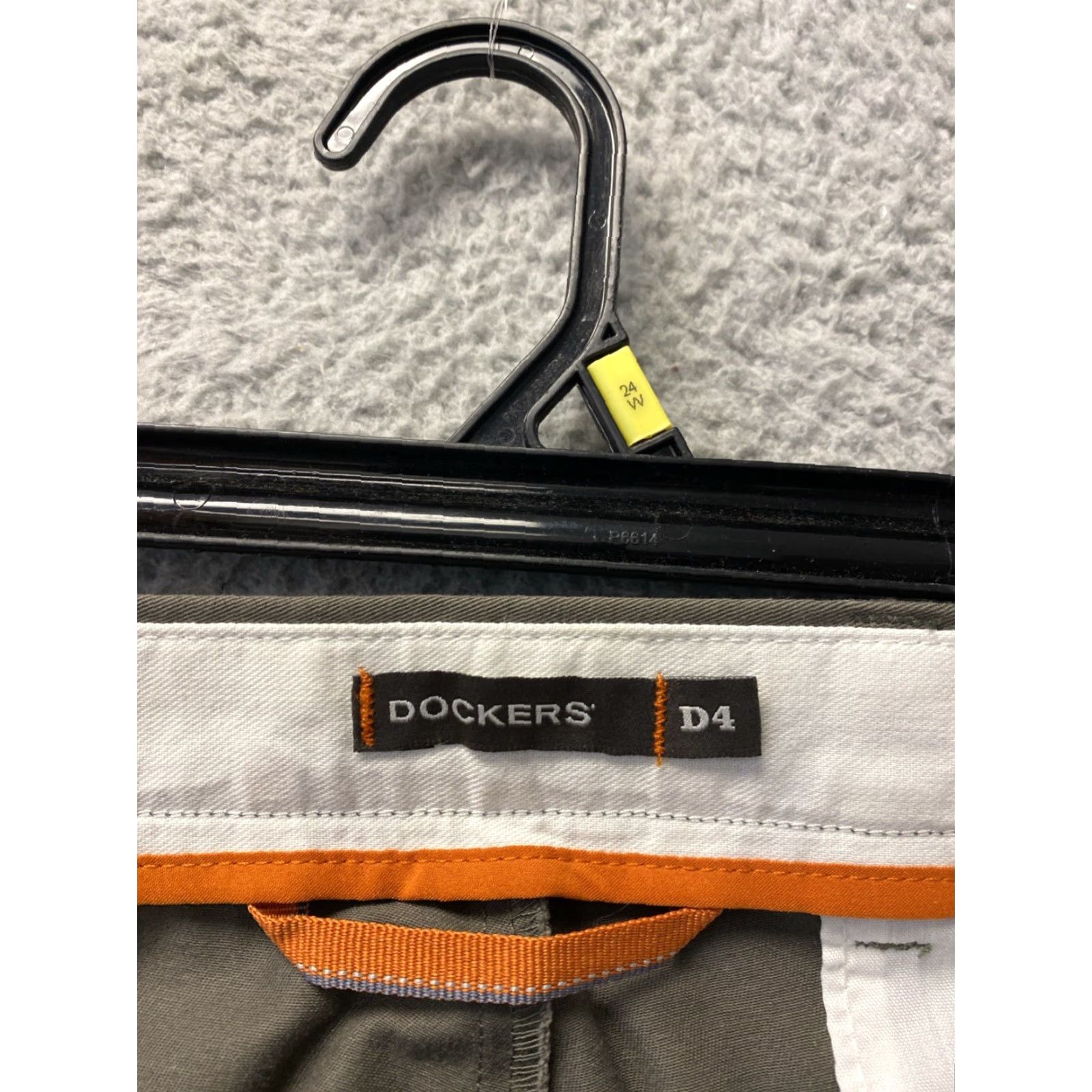 Dockers DOCKERS Men's Straight Fit Khaki Pants 34x34 Military Green Workday Size US 34 / EU 50 - 3 Thumbnail
