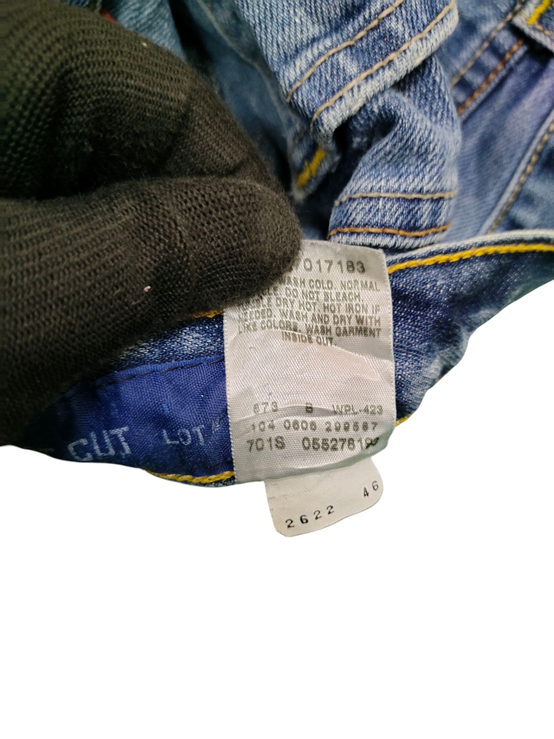 If Six Was Nine Flare Jeans Levis 527 Low Boot Cut Denim Distress Faded Size US 34 / EU 50 - 13 Thumbnail