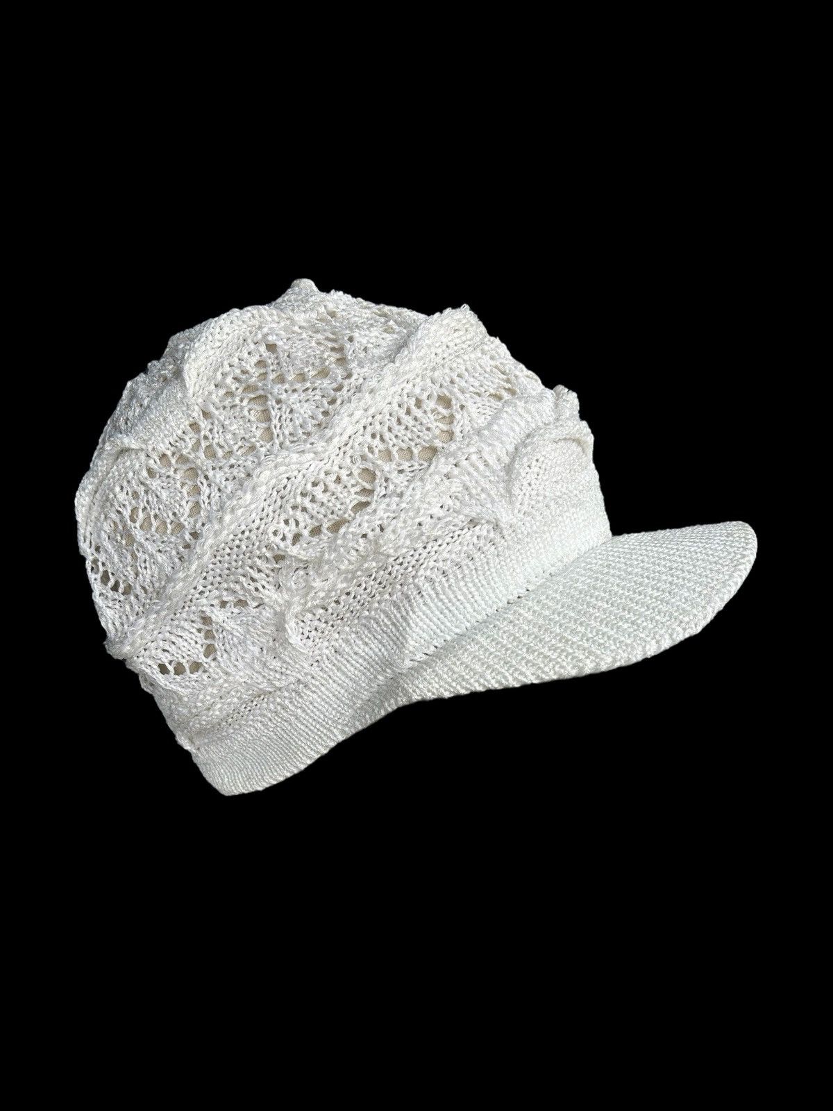 Japanese Brand Handmade Crochet Knitted Hats Size ONE SIZE - 1 Thumbnail