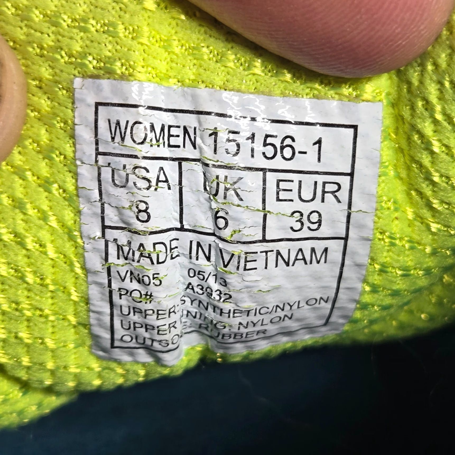 Saucony Saucony Cohesion 6 Running Shoes Women's US 8 White Steel Blue Lime Athletic Shoes Size US 8 / IT 38 - 7 Thumbnail