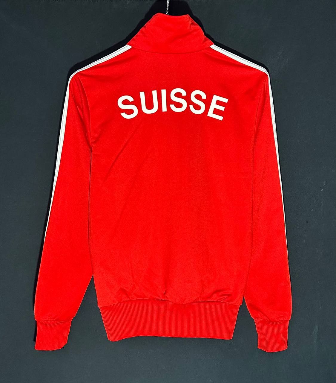 Adidas Adidas Originals2008 zip Jacket SUISSE Switzerland Football Size XS / US 0-2 / IT 36-38 - 2 Thumbnail