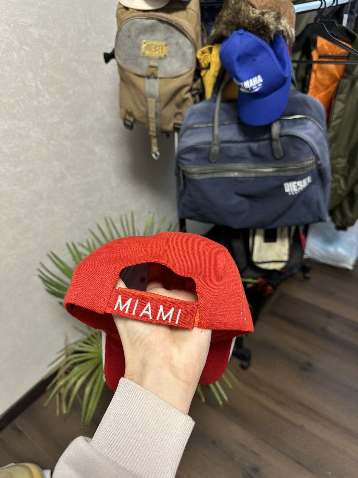 Other Vintage Miami Polo Ralph Style Red Hat Size ONE SIZE - 5 Thumbnail
