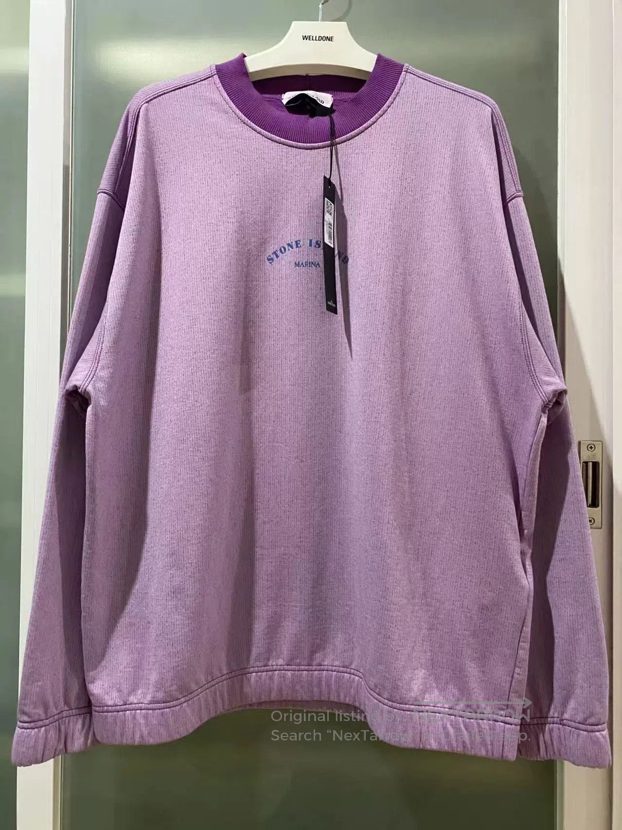 Stone Island stone island purple letter print sweatshirt m/L. Size US M / EU 48-50 / 2 - 1 Thumbnail