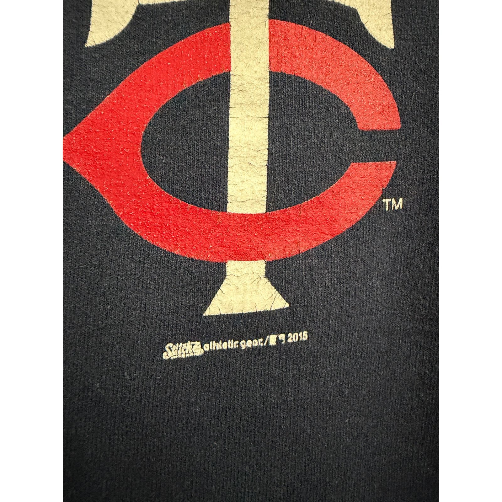 MLB Minnesota Twins Crewneck Sweatshirt Size Large Size US L / EU 52-54 / 3 - 3 Thumbnail