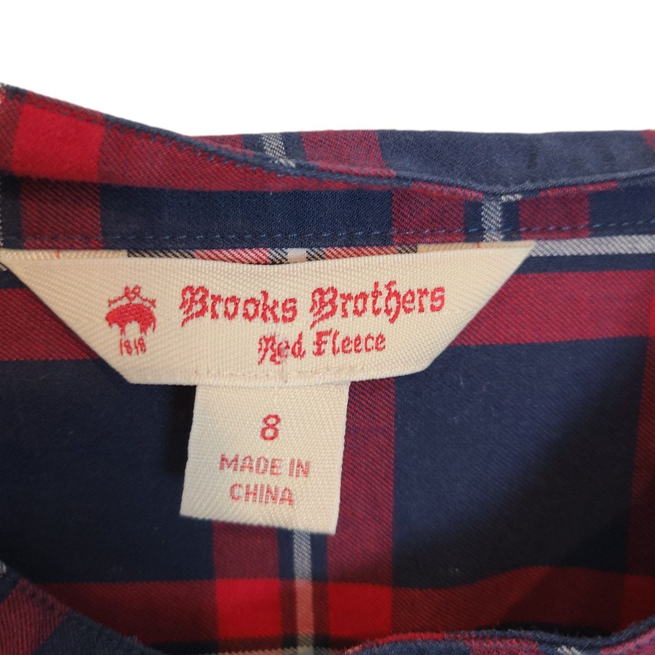 Brooks Brothers Brooks Brothers Red Fleece Shirt Dark Academia Women 8 Plaid Size M / US 6-8 / IT 42-44 - 6 Thumbnail