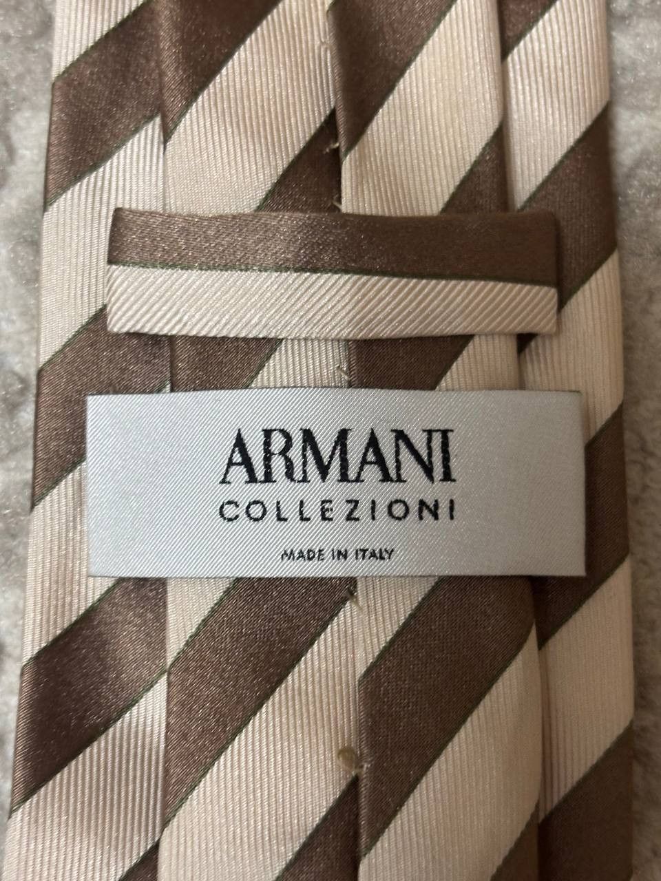 Armani Collezioni ARMANI COLLEZIONI lilac striped tie, made in Italy Size ONE SIZE - 8 Thumbnail