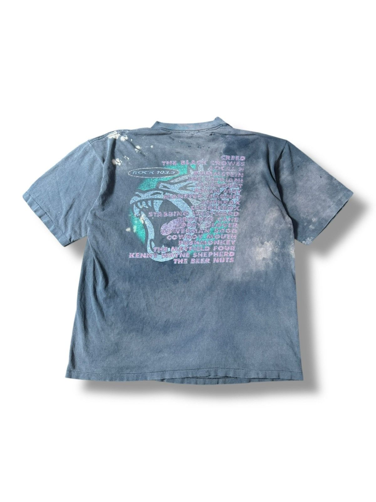 Band Tees *RARE* 1998 90s VINTAGE BAND TEE ROCKSTOCK FESTIVAL ROCK Size US XL / EU 56 / 4 - 6 Thumbnail