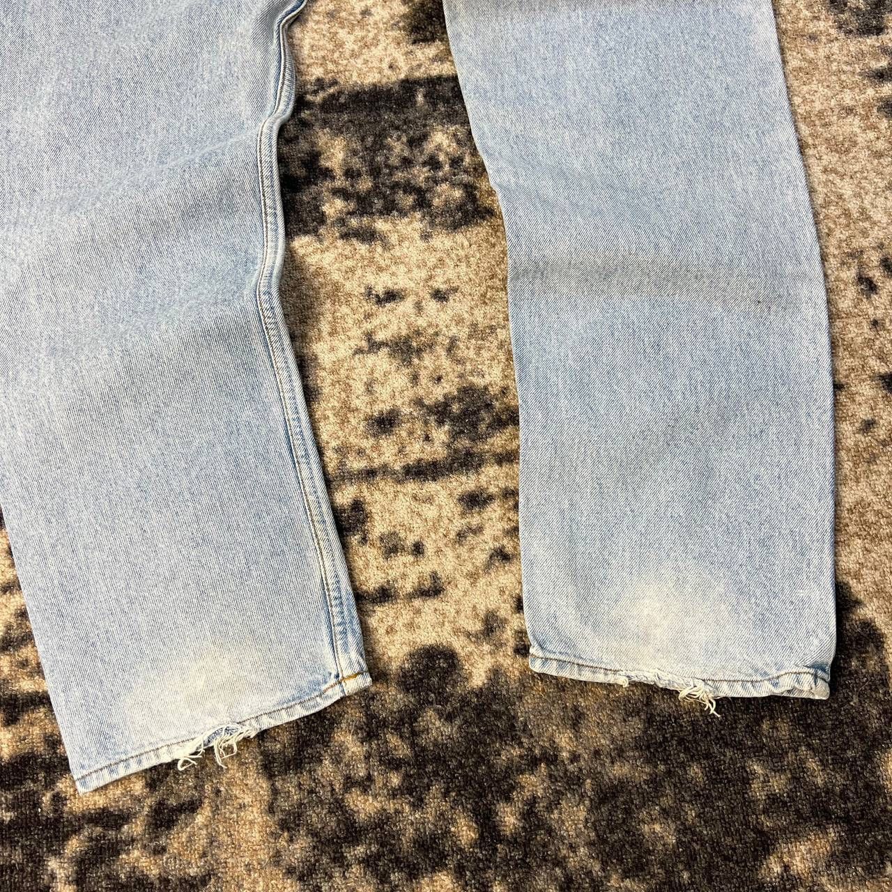 Levi's Levis Vintage Y2K Black Label Orange Tab Denim Jeans Size US 30 / EU 46 - 4 Thumbnail