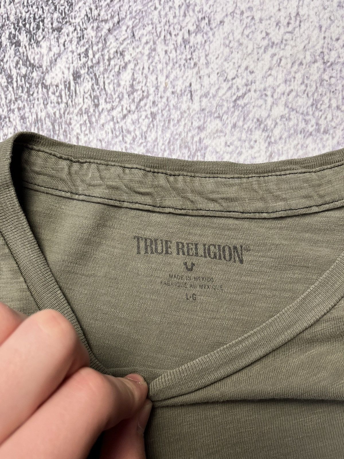 Japanese Brand Mens Vintage Distressed True Religion T-shirt Rare Y2K tee Size US L / EU 52-54 / 3 - 11 Thumbnail