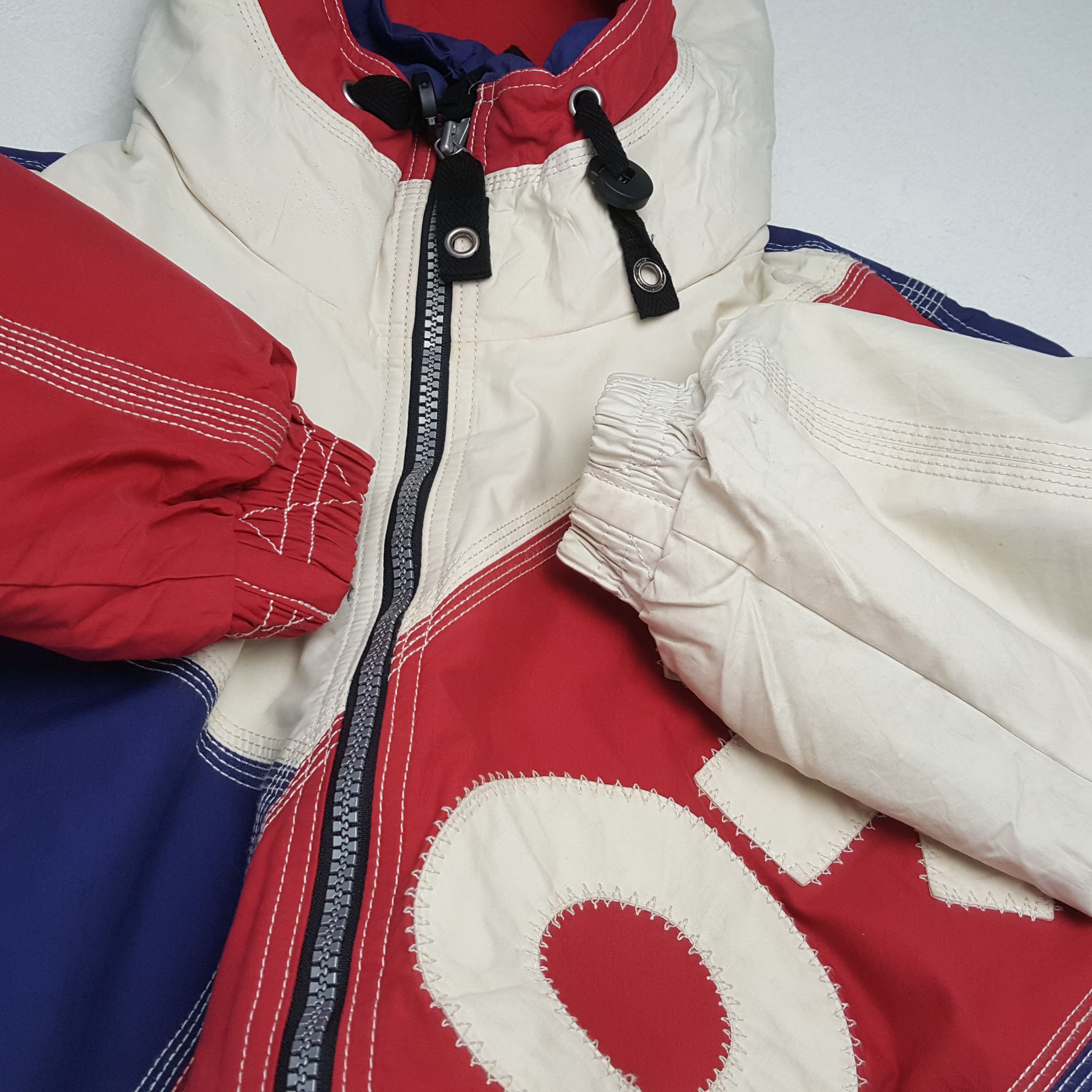 Japanese Brand × Vintage AIR BORN Rare Design Jacket Streetwear Size US XL / EU 56 / 4 - 11 Thumbnail
