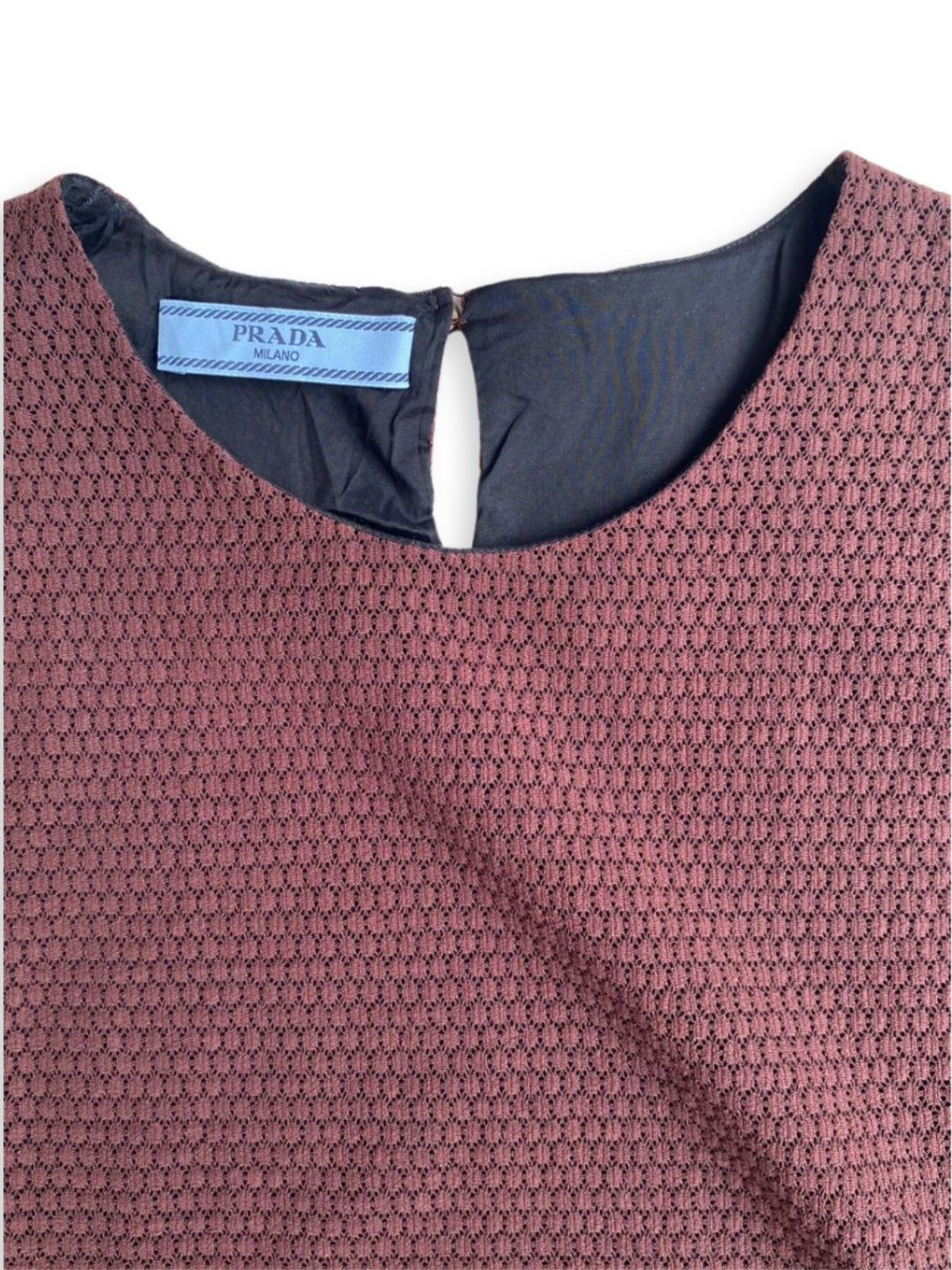 Prada Prada Sleeveless Blouse Size L / US 10 / IT 46 - 2 Thumbnail