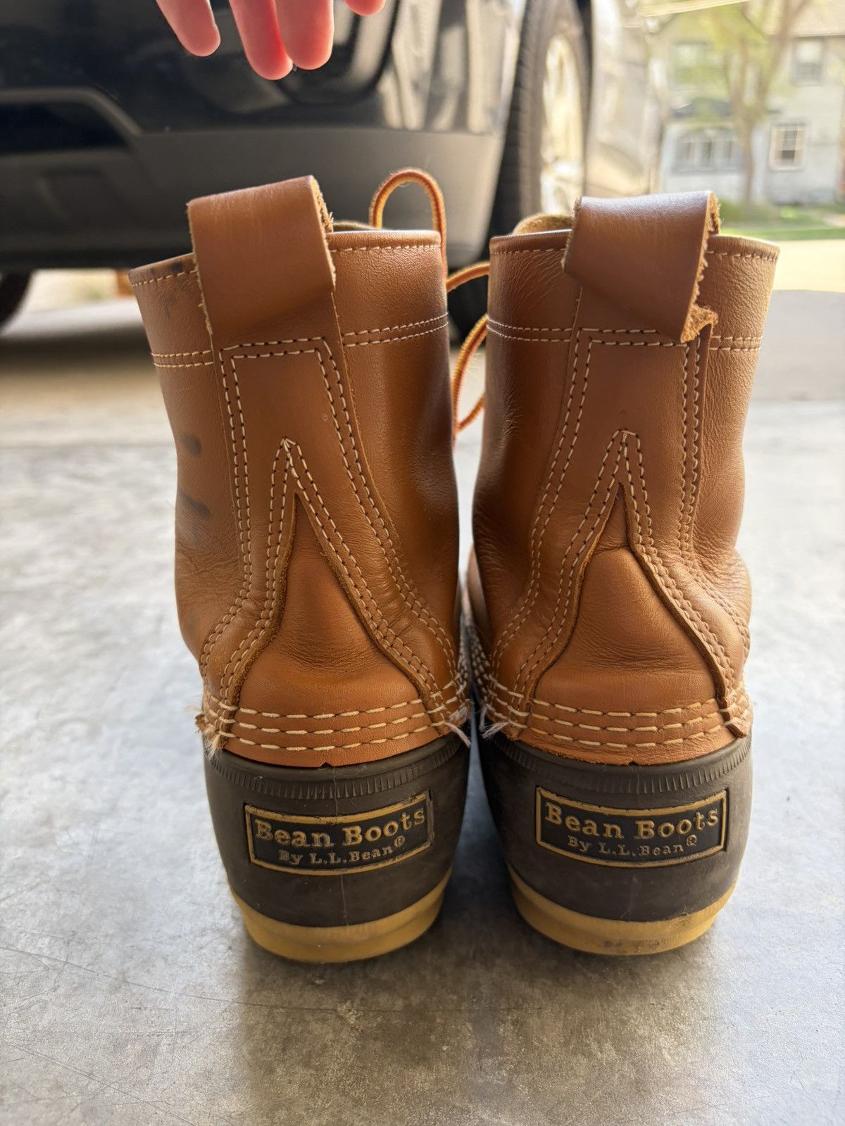 L.L. Bean Vintage L.L. Bean Bean Boots Hightop Leather Waterproof Boot Size US 10 / EU 43 - 4 Thumbnail