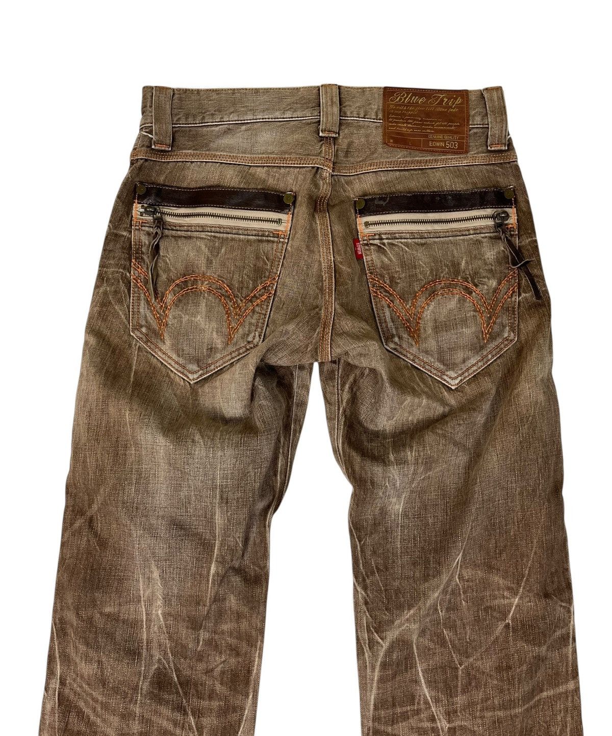 Edwin Edwin Stone Wash Denim Jeans Size US 32 / EU 48 - 11 Thumbnail