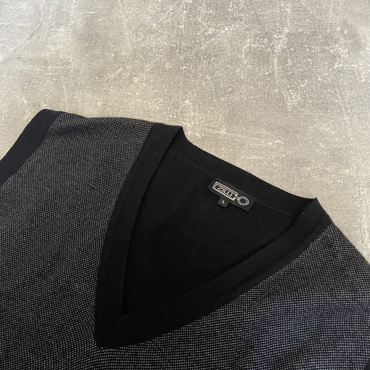 Zilli ZILLI POLO SWEATER VINTAGE VEST KNIT CARDIGAN WOOL old Size US L / EU 52-54 / 3 - 2 Thumbnail