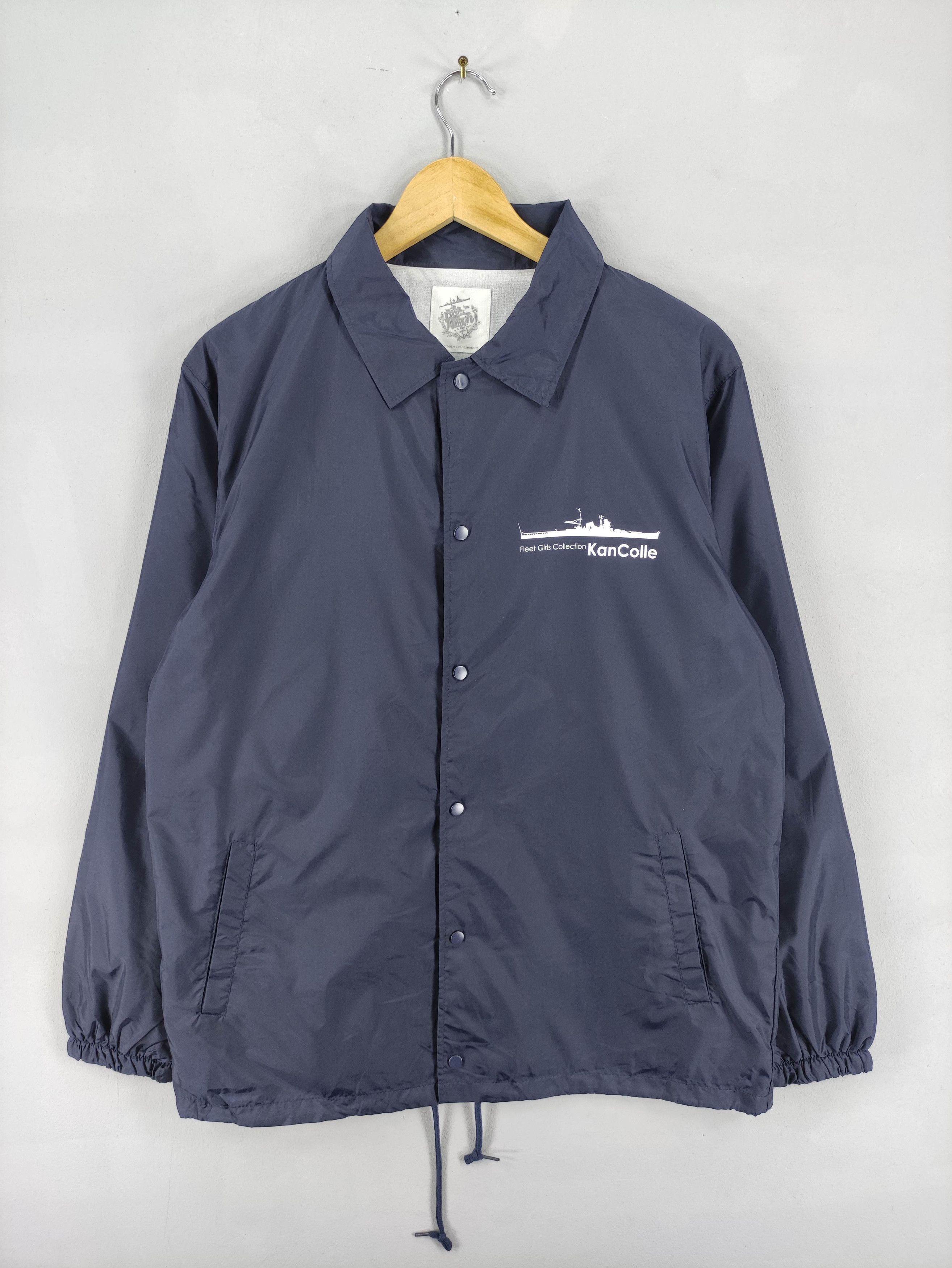 Japanese Brand Vintage Kan Cole Winbreaker Snap Button Jacket Size US M / EU 48-50 / 2 - 1 Thumbnail
