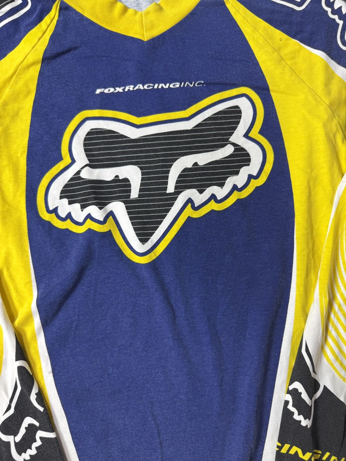 Fox Racing *RARE* 90s VINTAGE JERSEY MOTOCROSS FOX RACING MOTO SPORT Size US M / EU 48-50 / 2 - 9 Thumbnail