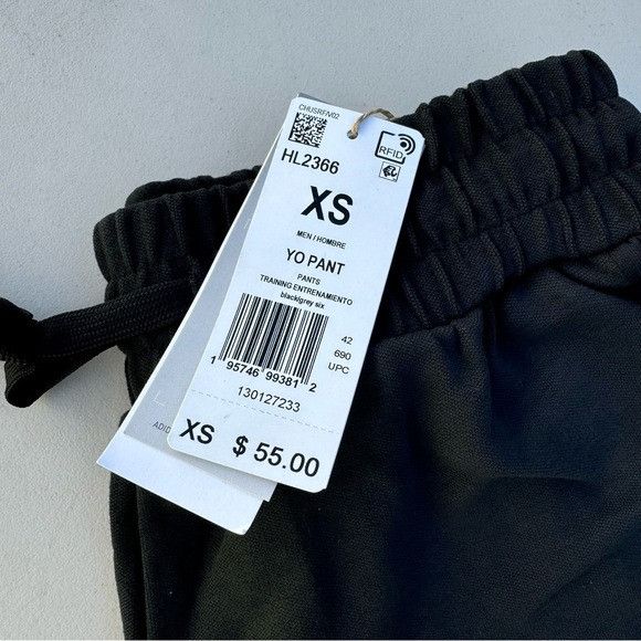 Adidas NWT ADIDAS YO PANTS AERORRADY TAPERED LEG FULL LENGTH BLACK Size US 26 / EU 42 - 4 Thumbnail