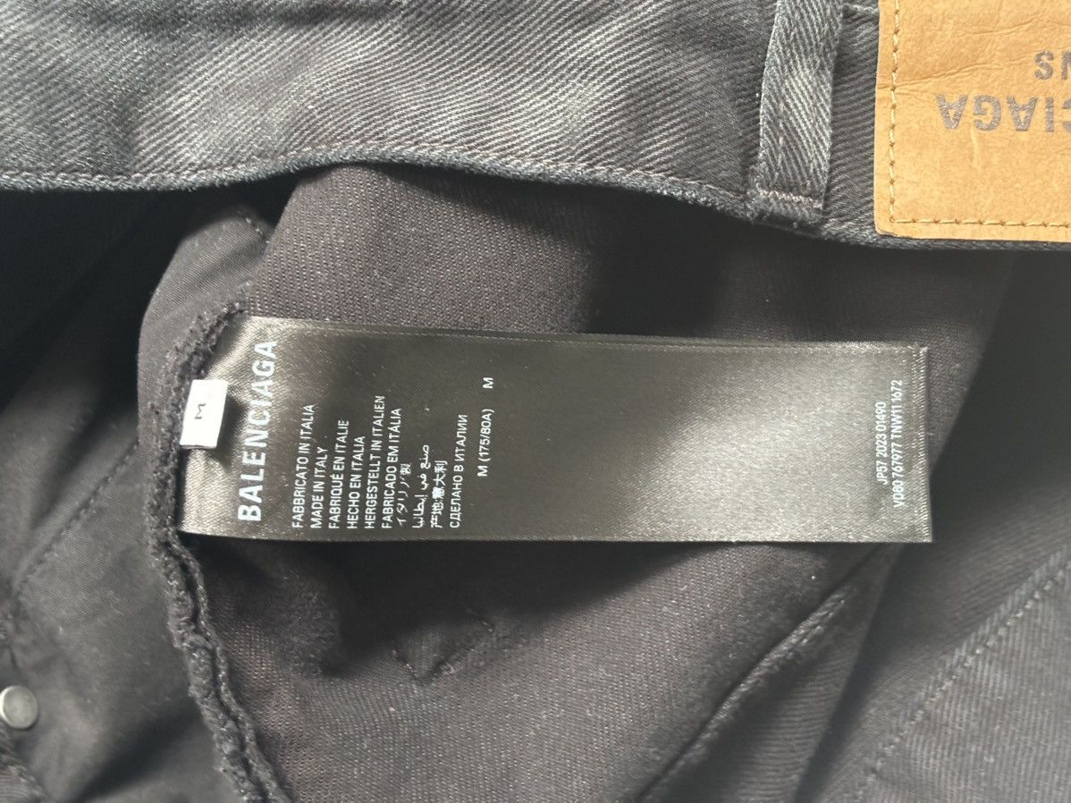 Balenciaga Balenciaga SS24 Baggy Sticker Denim Size US 32 / EU 48 - 6 Thumbnail