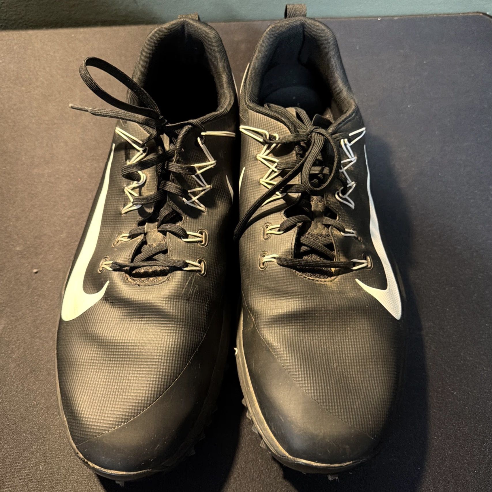 Nike Nike Lunarlon Black Athletic Golf Sneakers Low Top Mens Size 14 Size US L / EU 52-54 / 3 - 2 Thumbnail
