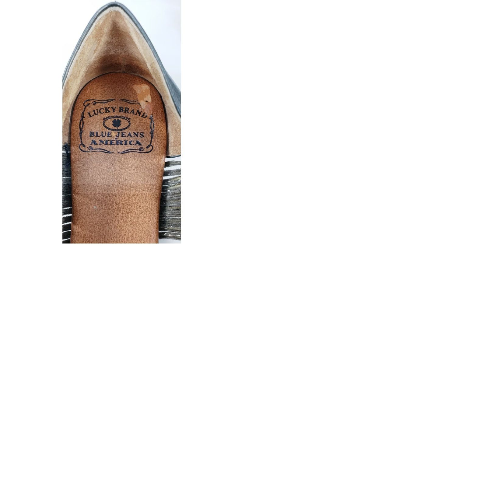 Lucky Brand Lucky Brand Emmie Ballet Flats Women's Size 8.5M Dark Gray Natural Hemp Woven Flat Slip On Casual Size US 9 / IT 39 - 9 Thumbnail