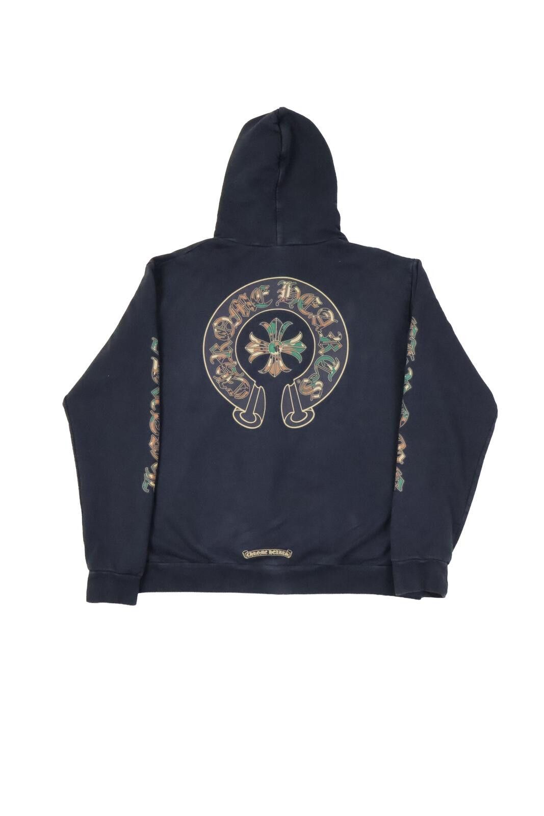Chrome Hearts Camo Cemetery Triple Cross Hoodie Size US L / EU 52-54 / 3 - 2 Thumbnail