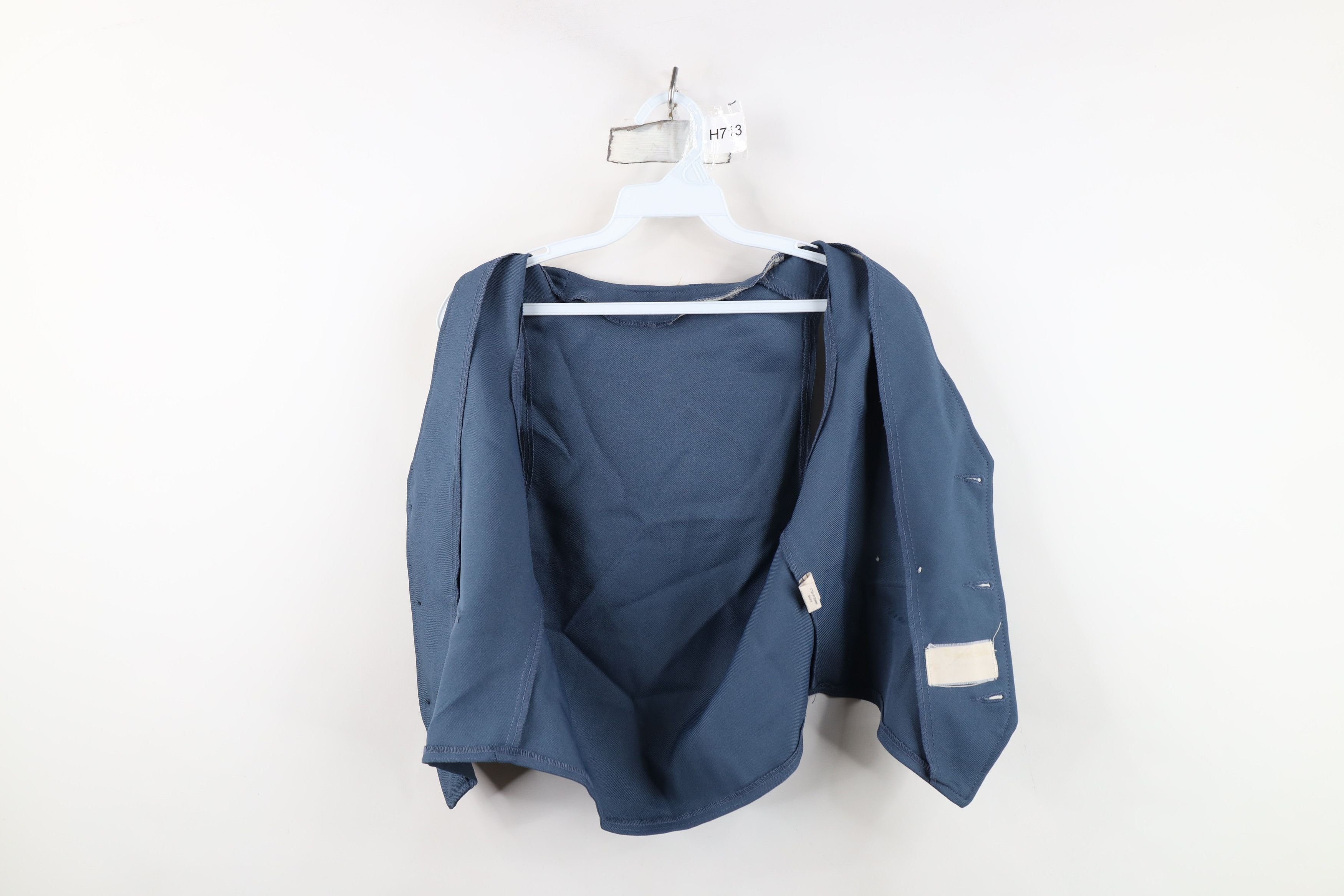 Vintage Deadstock Vintage 60s Streetwear Vest Jacket Blue USA Size US S / EU 44-46 / 1 - 9 Thumbnail