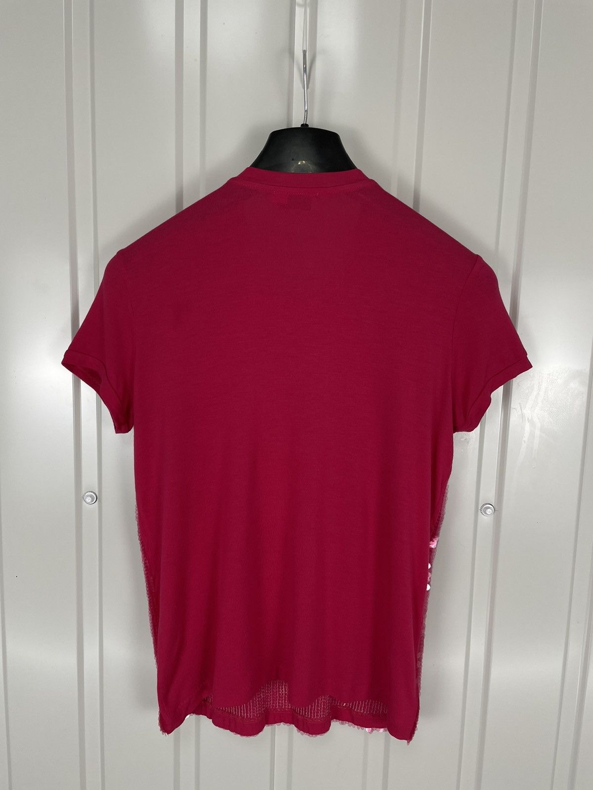Moncler × Moncler Gamme Bleu × Moncler Grenoble Vintage MONCLER Patch Logo Rhinestones Short Sleeve T-Shirt Top S Size S / US 4 / IT 40 - 2 Thumbnail