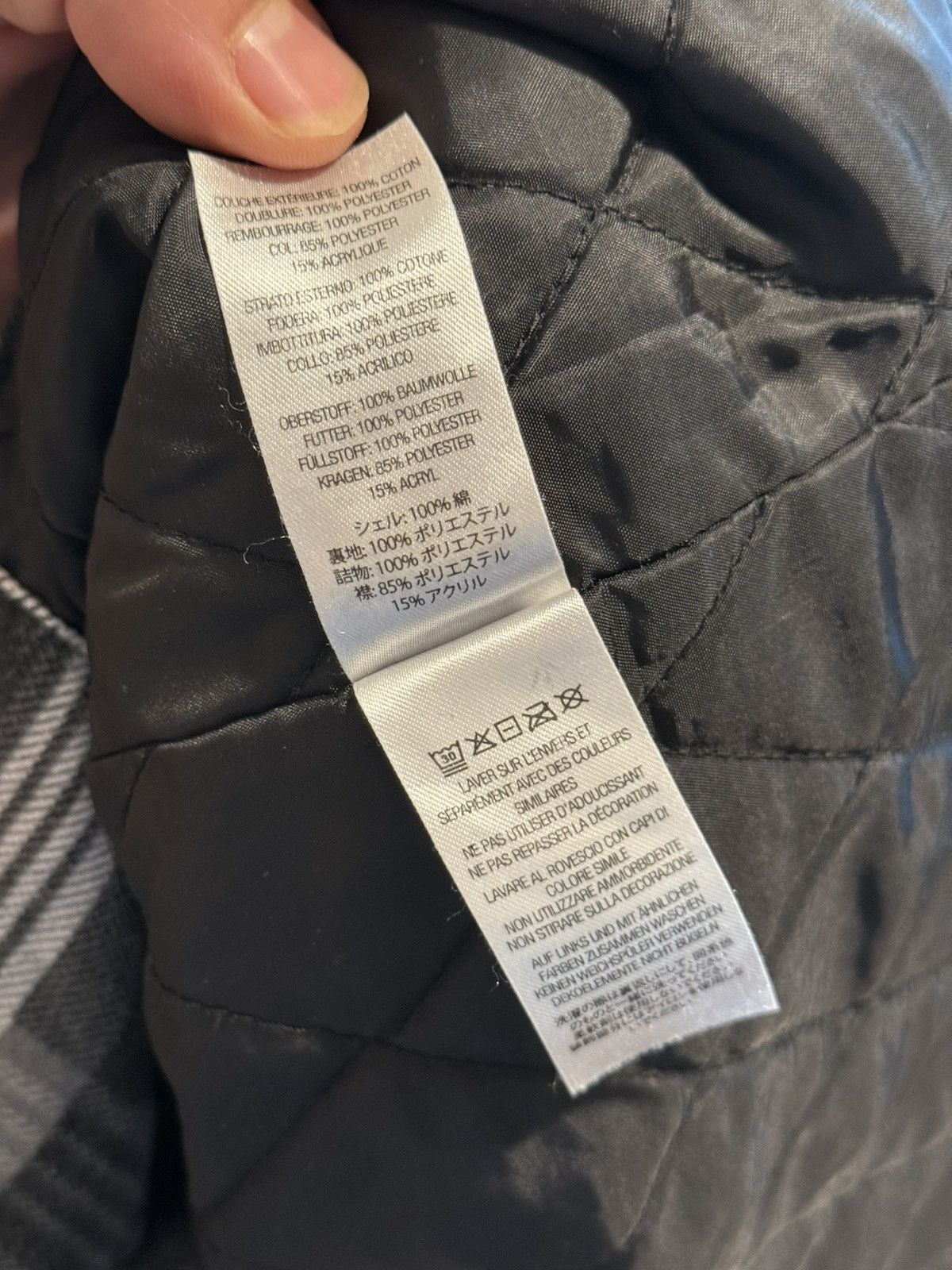 Supreme Supreme Faux Fur Collar Flannel Shirt (L) Size US L / EU 52-54 / 3 - 5 Thumbnail