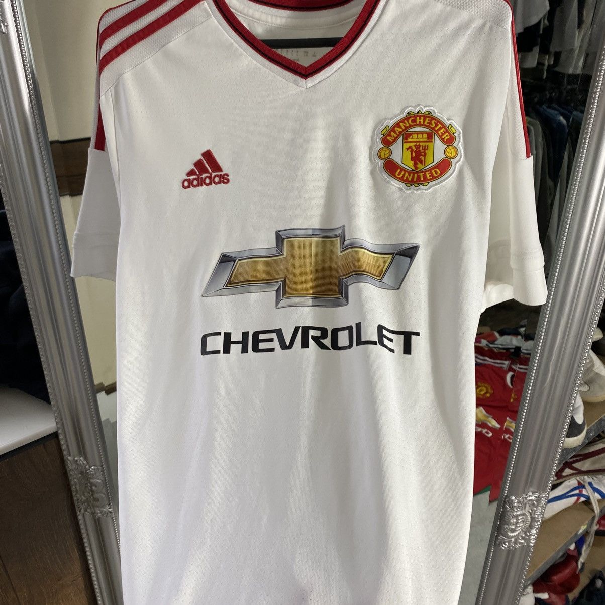 Adidas Adidas Manchester United Jersey Away Kit Size US L / EU 52-54 / 3 - 3 Thumbnail