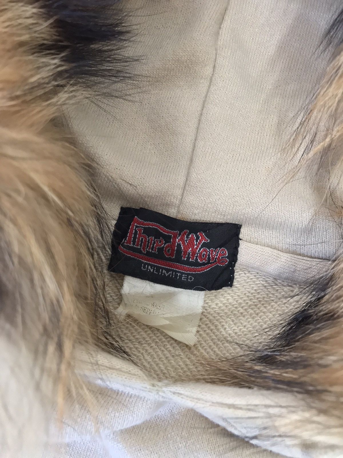 If Six Was Nine Japanese Fur Hoodie dragon style center printed Size US L / EU 52-54 / 3 - 5 Thumbnail