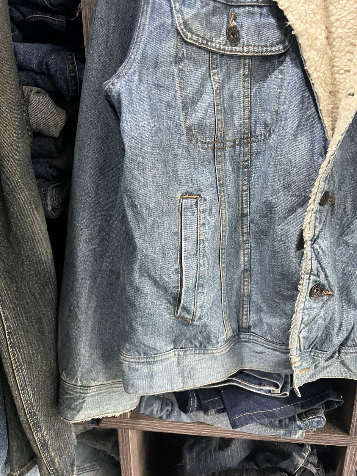 GU 🔥Gu Sherpa Denim Jacket Size US L / EU 52-54 / 3 - 7 Thumbnail