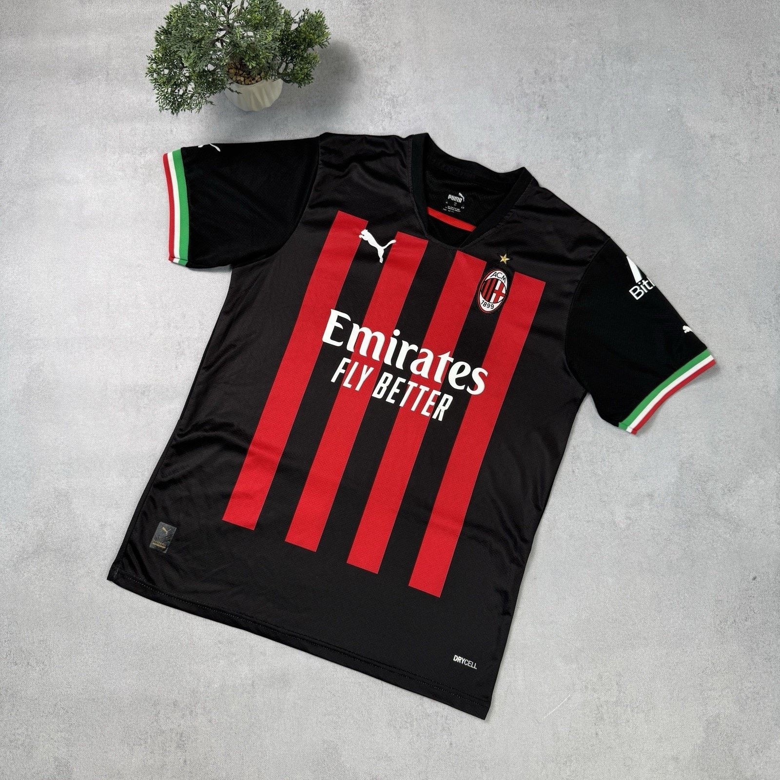Puma Puma AC Milan 2022 2023 Soccer Jersey Football Shirt Size XL Size US XL / EU 56 / 4 - 1 Thumbnail
