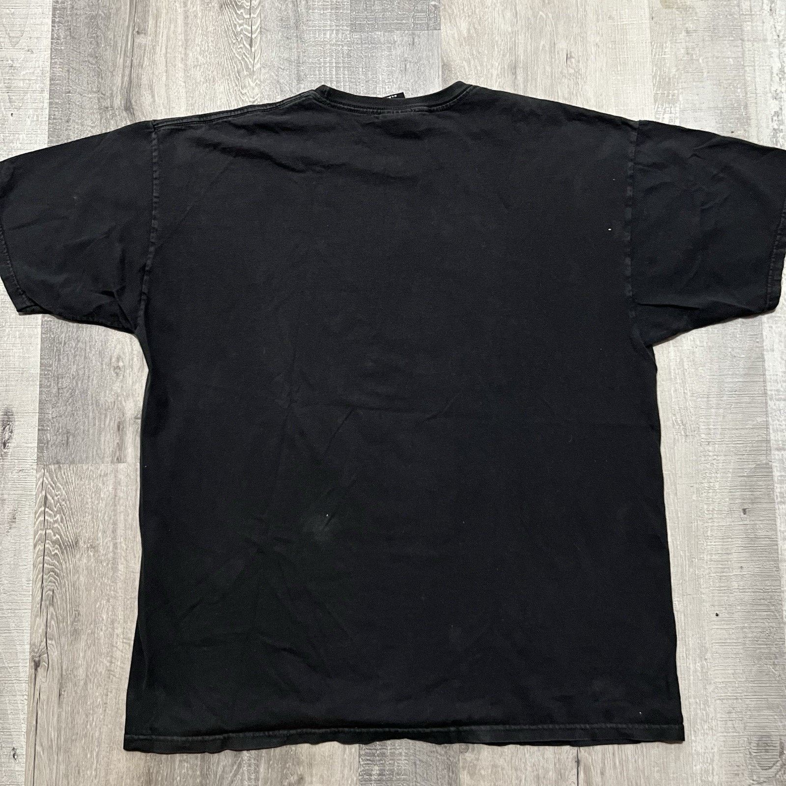 Vintage VTG Active Ride Shop Black Distressed Skater Logo T Shirt Size US XL / EU 56 / 4 - 3 Thumbnail