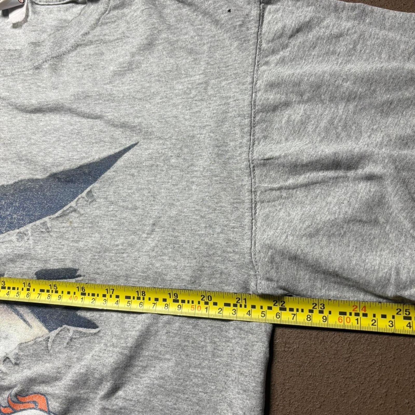 NFL Grey Vintage NFL Denver Broncos Graphic Shirt Size US XL / EU 56 / 4 - 6 Thumbnail