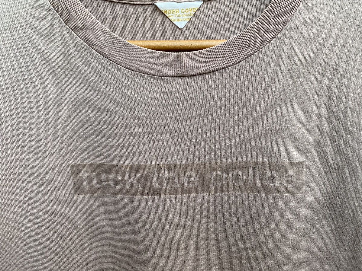 Undercover SS98 Riot Fuck the police tee Size US M / EU 48-50 / 2 - 5 Thumbnail