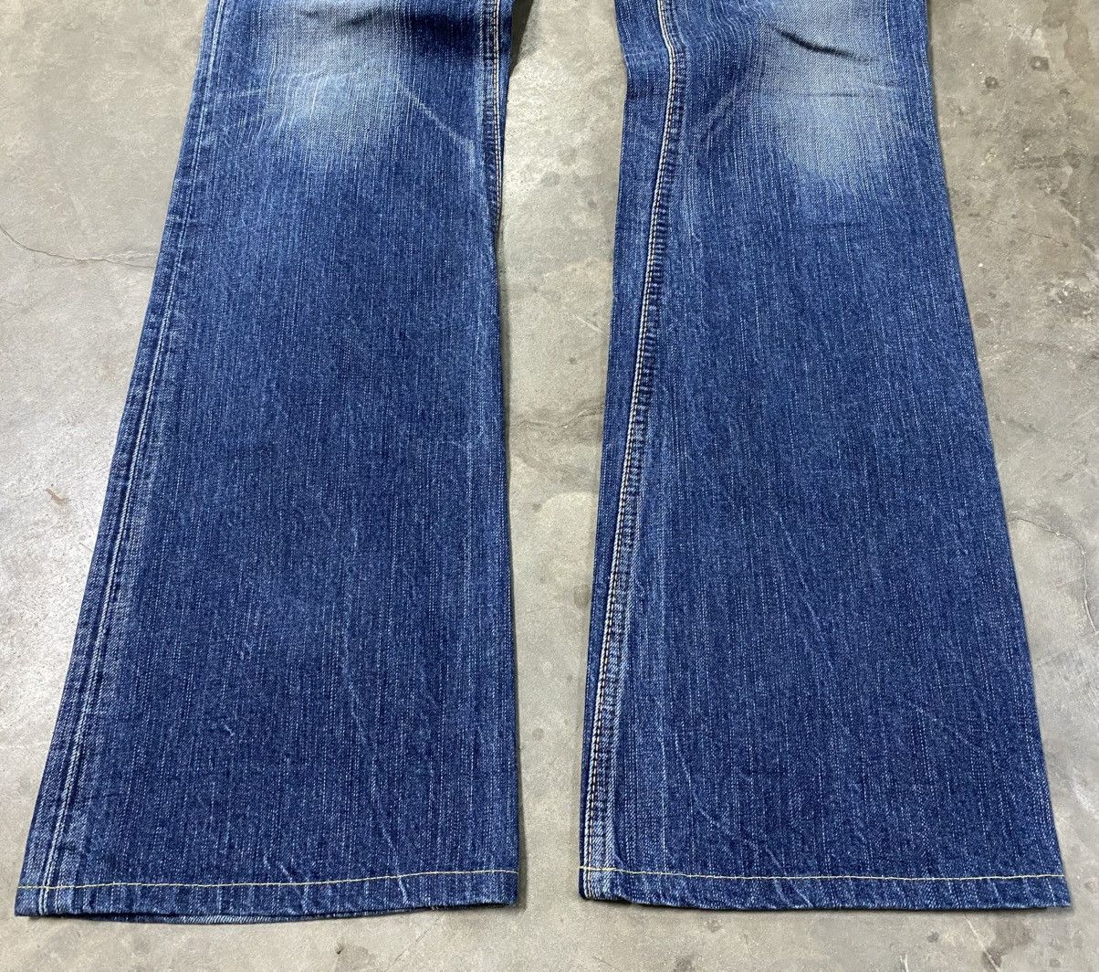 Edwin × Japanese Brand Flare Jeans Japanese Edwin 503 Claws Distressed @215 Size US 28 / EU 44 - 9 Thumbnail