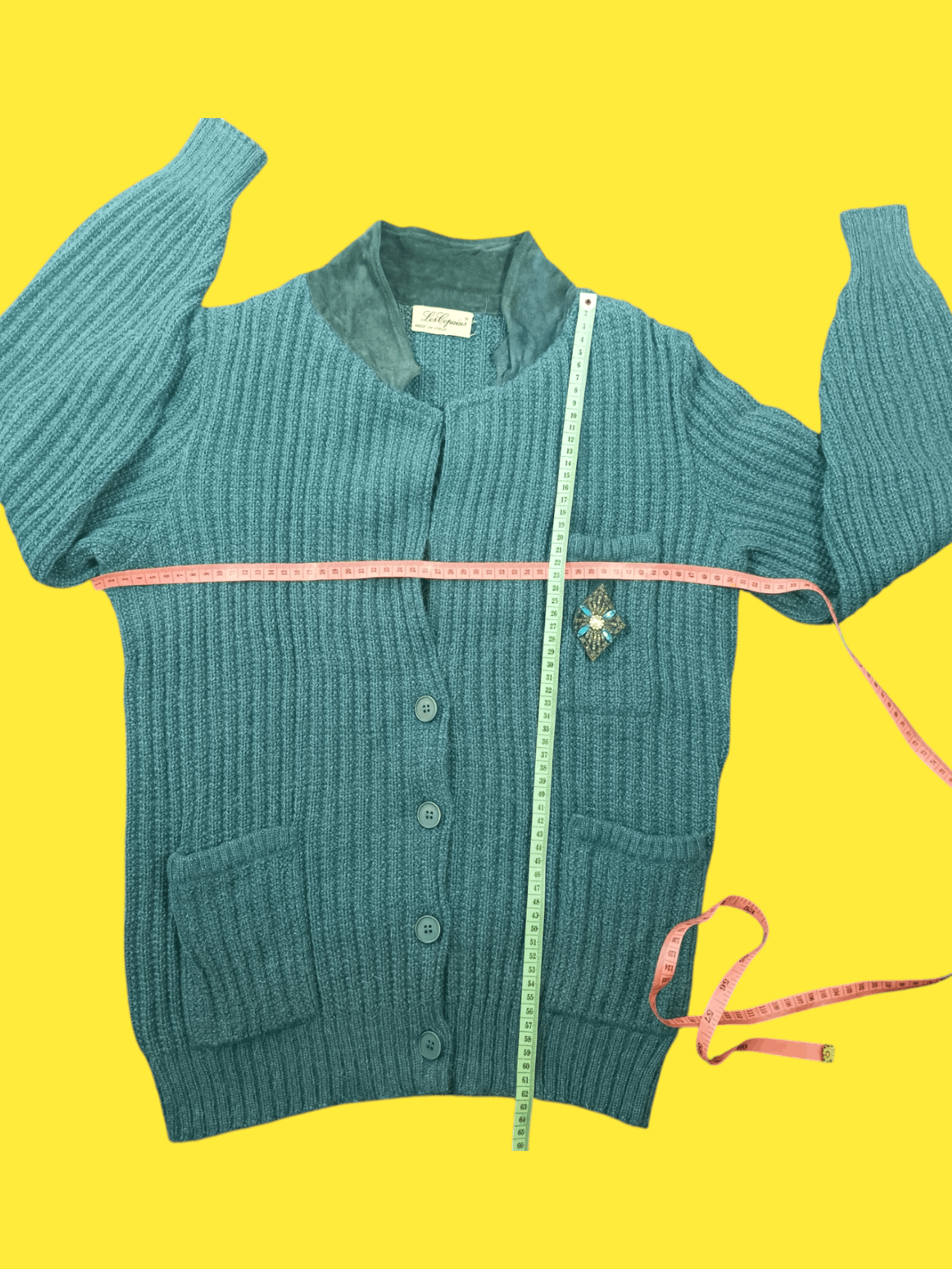 Les Copains Les Copains Alpaca-wool Blend V-neck Cardigan Size US M / EU 48-50 / 2 - 12 Thumbnail