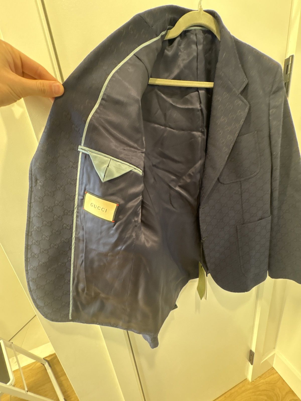 Gucci Gucci blazer with GG logo Size 50R - 8 Thumbnail