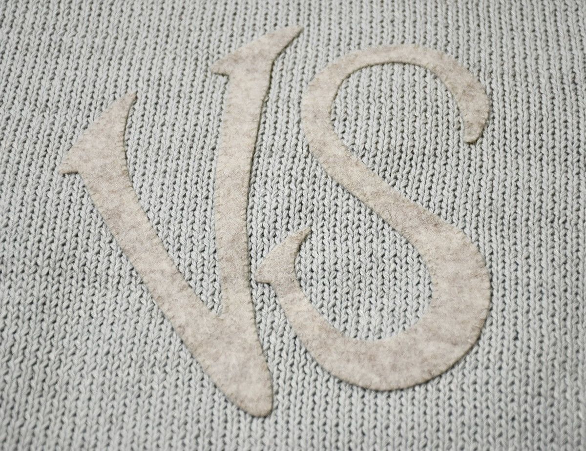 Visvim Visvim 23ss Letterman Crew Knit Vs size3 Size US L / EU 52-54 / 3 - 2 Thumbnail