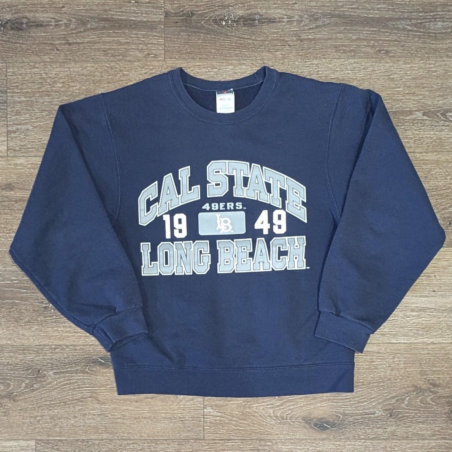 Jerzees Vintage Cal State Long Beach 49ers crewneck sweatshirt - S Size US S / EU 44-46 / 1 - 1 Thumbnail