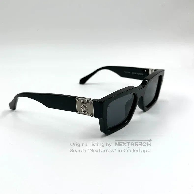 Louis Vuitton Louis Vuitton Millionaire Black Sunglasses Size ONE SIZE - 1 Thumbnail