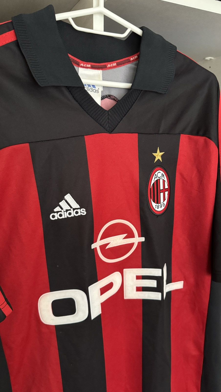 Vintage Jersey Milan opel jersey vintage Albertini 4 Size US L / EU 52-54 / 3 - 3 Thumbnail