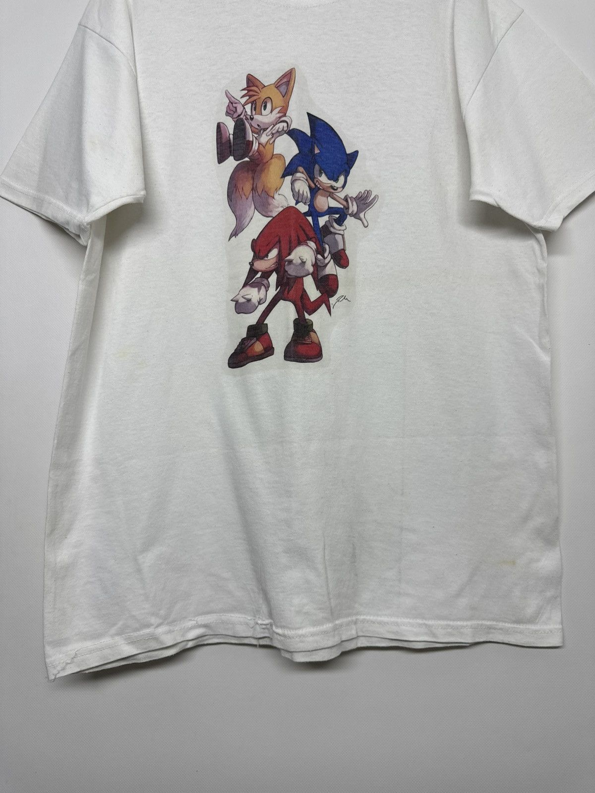 Fruit Of The Loom VINTAGE SONIC THE HEDGEHOG GRAPHIC TEE Size US L / EU 52-54 / 3 - 8 Thumbnail