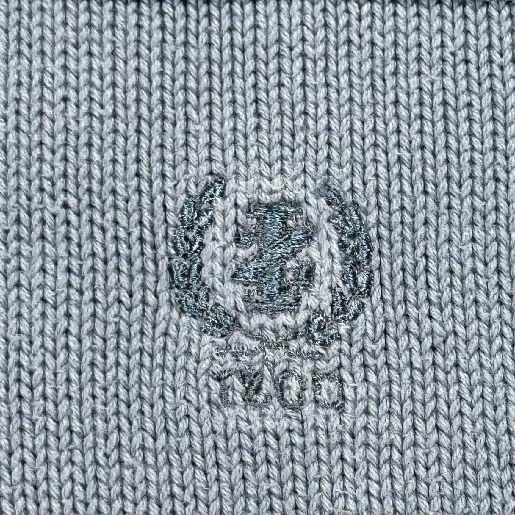 Izod IZOD Crewneck Sweater Blue Check Knit XL Mens Size US XL / EU 56 / 4 - 3 Thumbnail