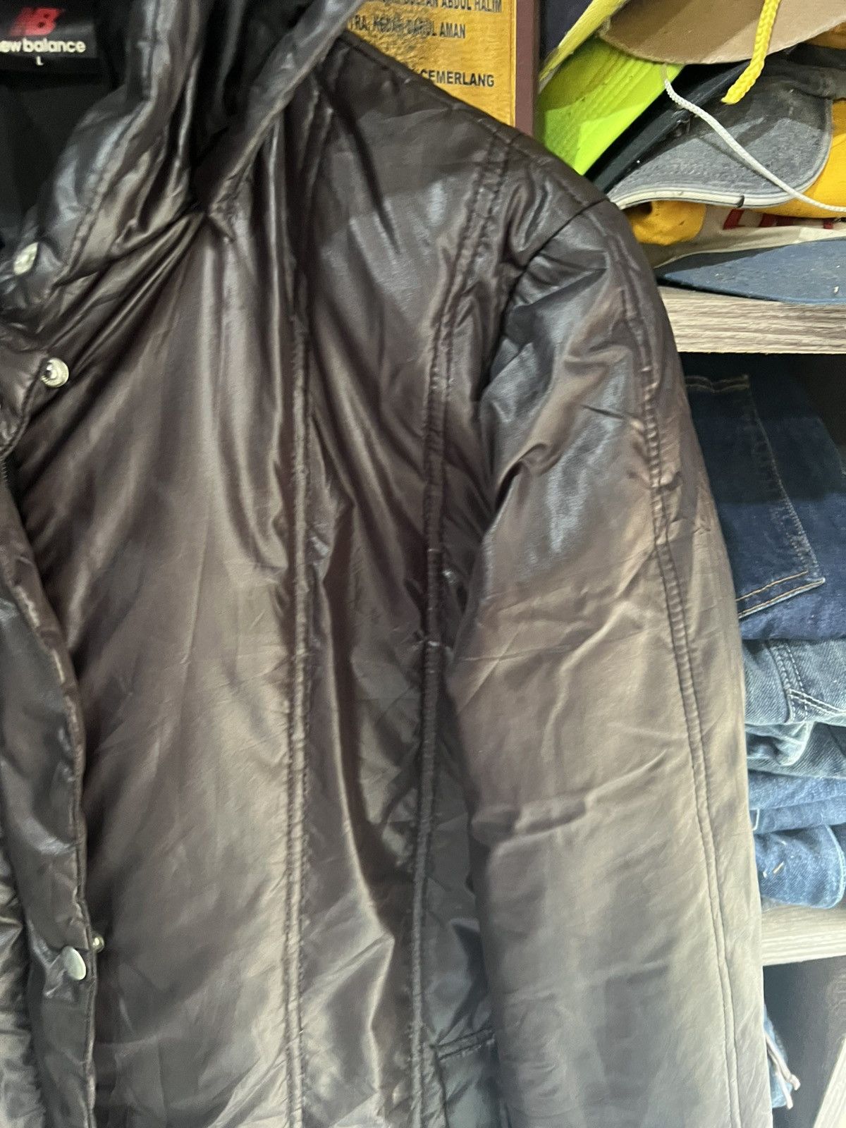 New Balance 🔥New Balance Long Puffer Jacket Hoodie Size US S / EU 44-46 / 1 - 5 Thumbnail