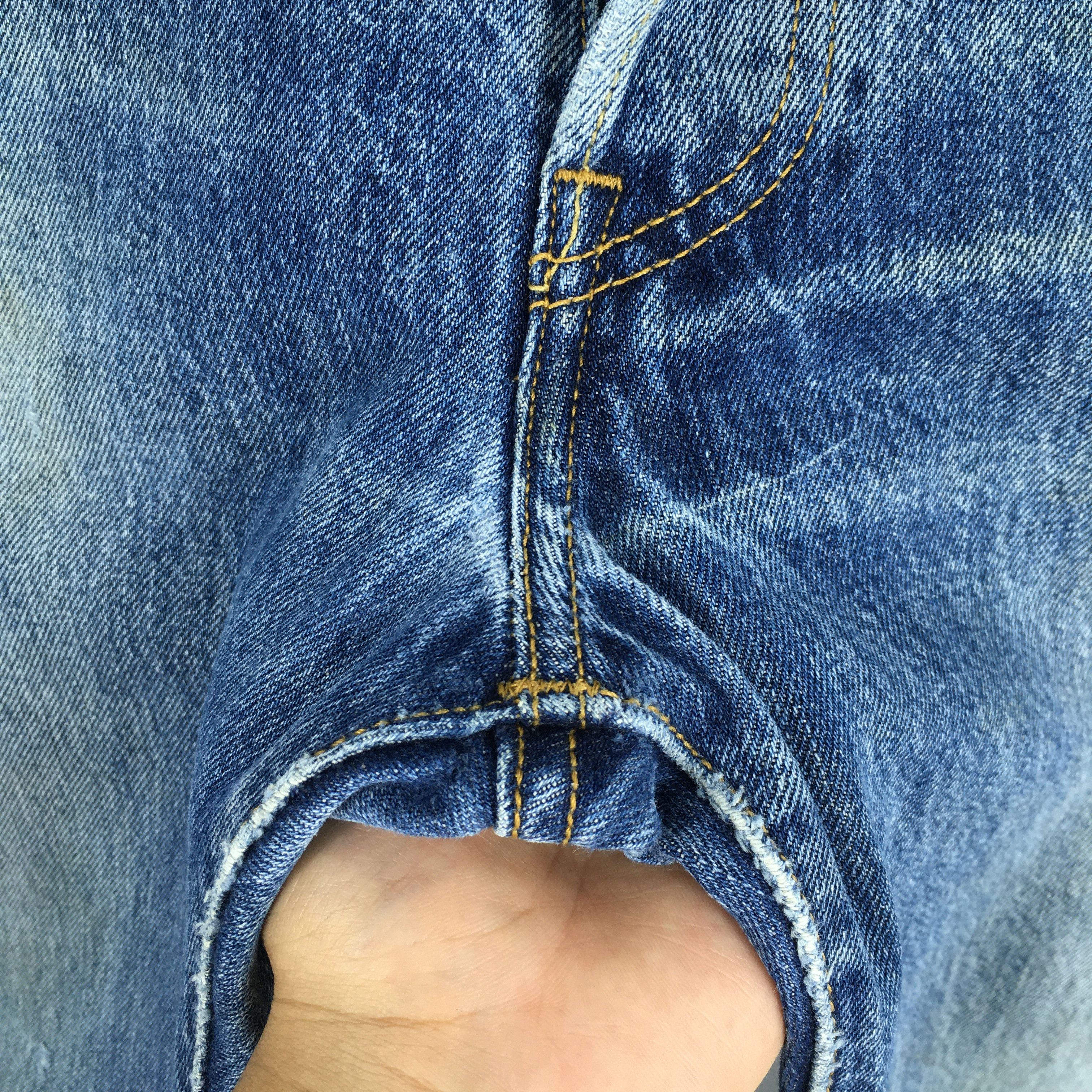 Levi's Size 32x30.5 Vintage 80s Levi's 501 Regular Fit Jeans S1591 Size US 32 / EU 48 - 7 Thumbnail
