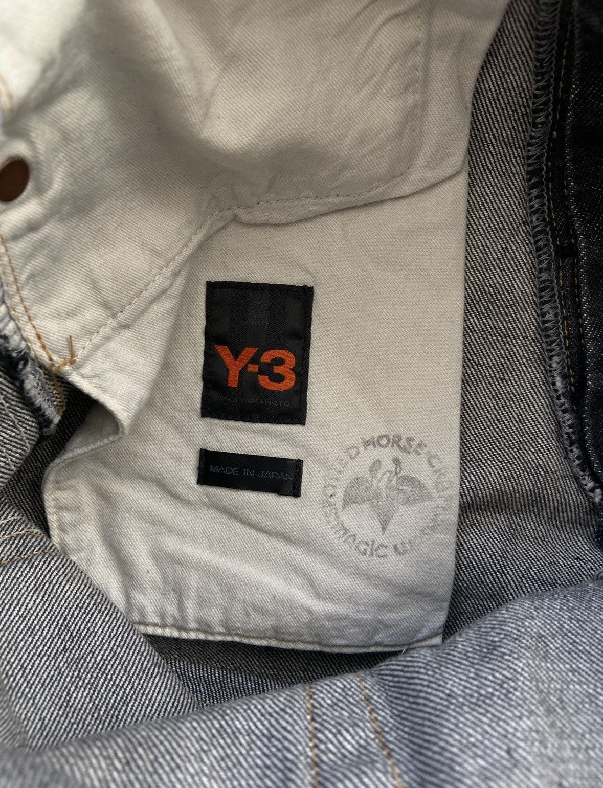 Y-3 Y-3 yohji yamamoto adidas denim Size US 30 / EU 46 - 8 Thumbnail