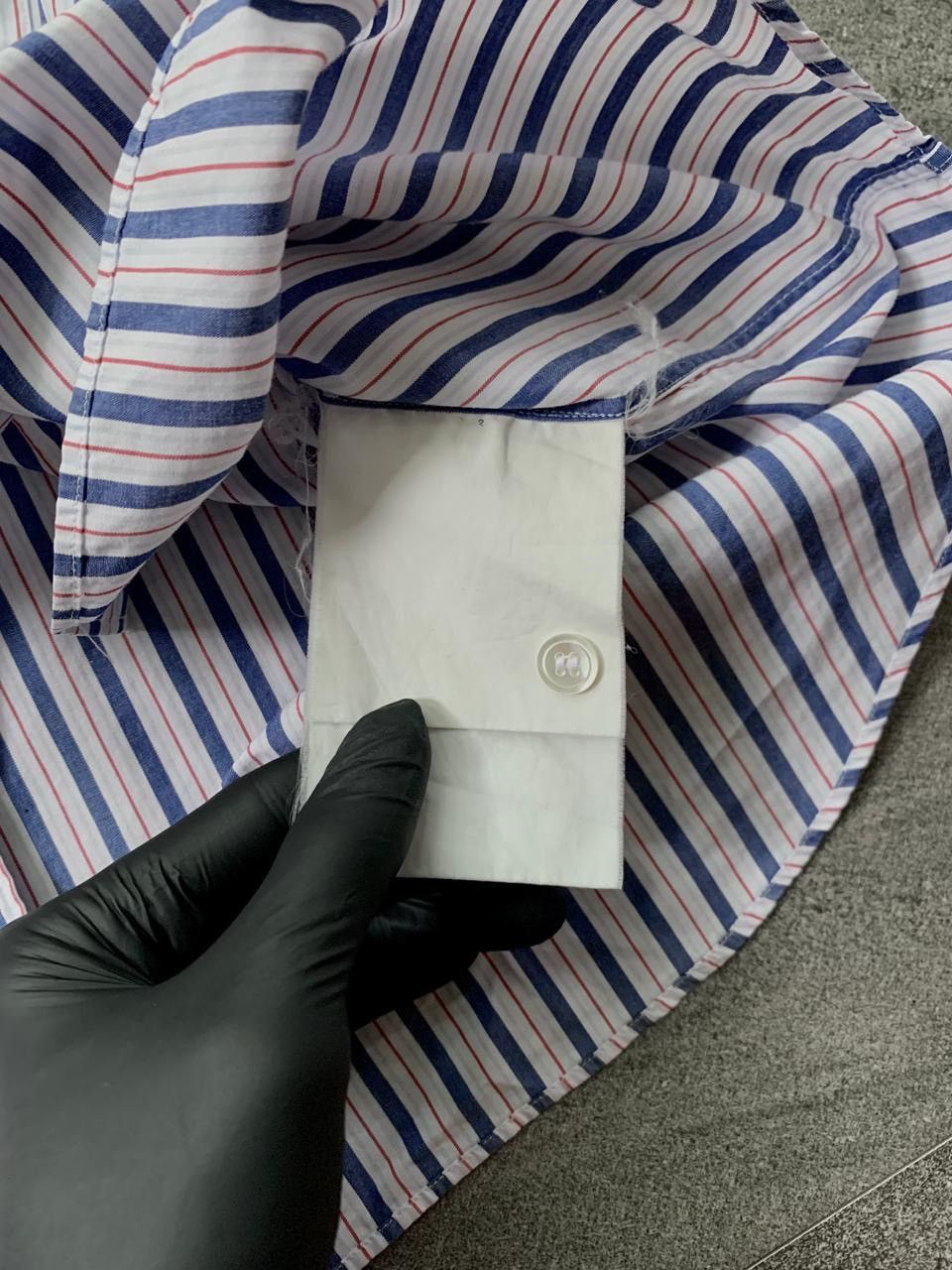 Comme des Garcons Homme FREE TAX! CDGH Striped Longsleeve Shirts Size US S / EU 44-46 / 1 - 7 Thumbnail