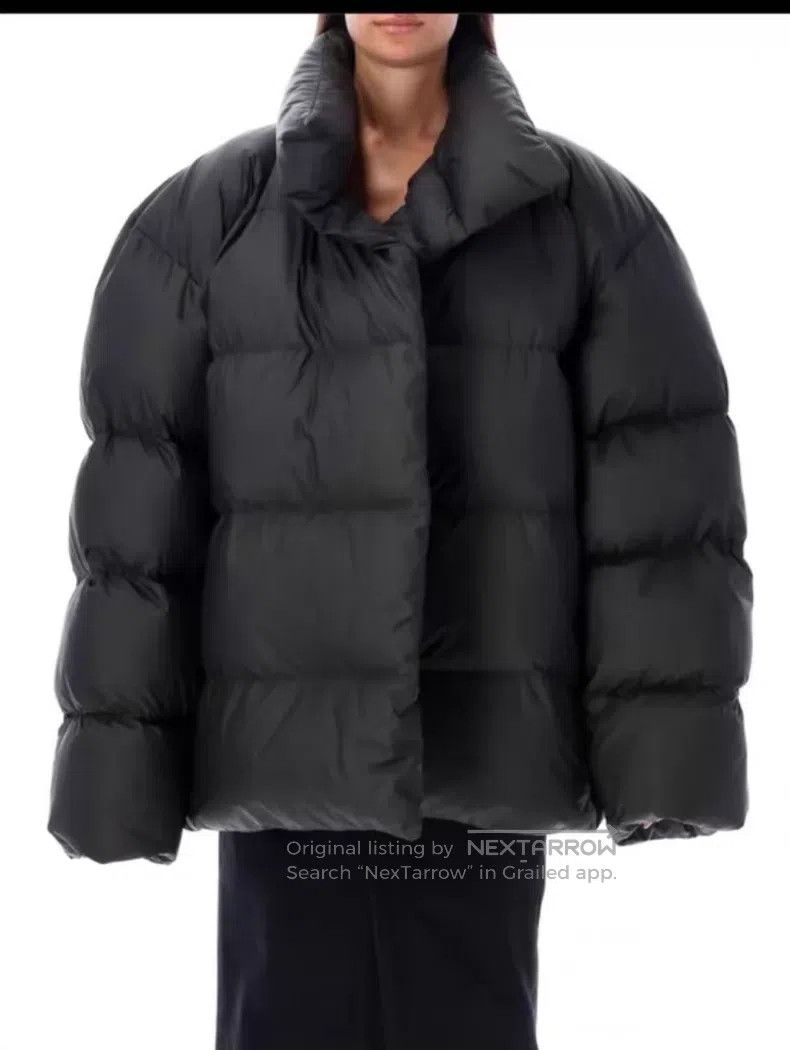 Balenciaga Balenciaga Letter Printed Puffer Jacket with Down Size US M / EU 48-50 / 2 - 7 Thumbnail